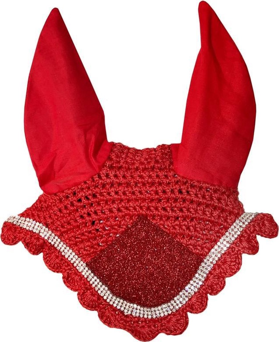 Oornetje Sparkle Red/Pony