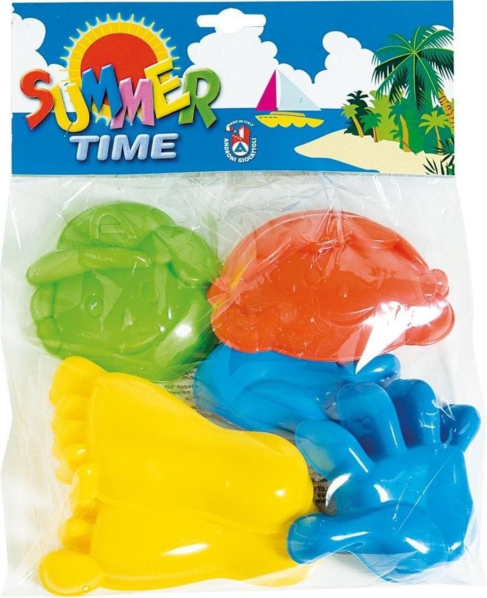 Androni Summer Time Zandvormpjes 6-delig