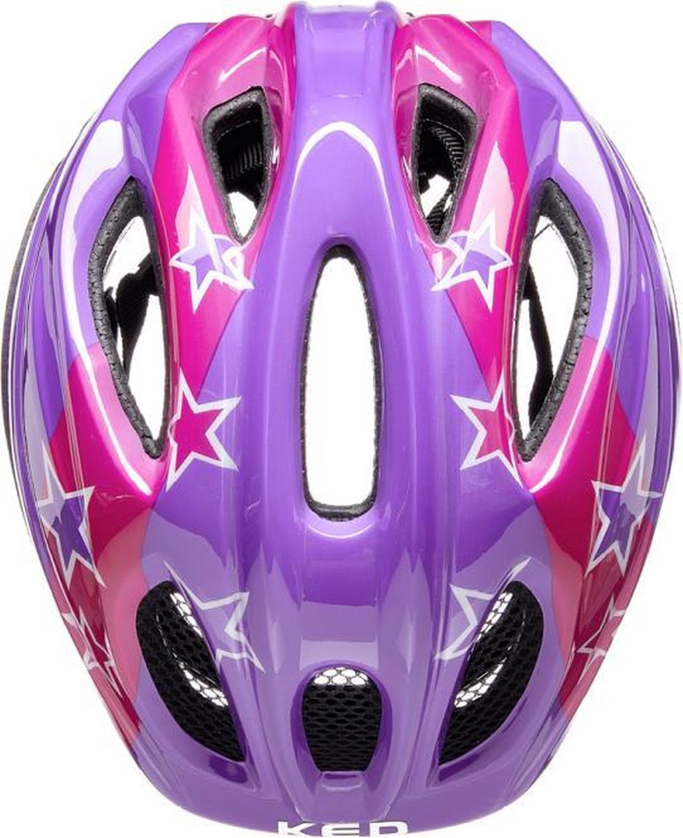 Fietshelm Meggy II M (52-58cm) - lilac stars