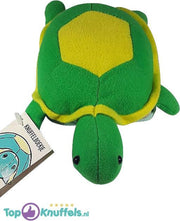 Schildpad Knuffelboekje (Kruip Het Schildpadje 15 cm) + Pluche Knuffel Vingerpop (10 cm) | Animal Turtle Plush Toy | Peluche Knuffel voor kinderen | Dieren knuffel met boekje | Cadeau Kado voor baby en kinderen