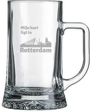 Gegraveerde Bierpul 50 cl Rotterdam