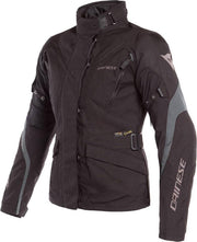 Dainese Tempest 2 D-Dry Lady Light Gray Black Tour Red Textile Motorcycle Jacket 40