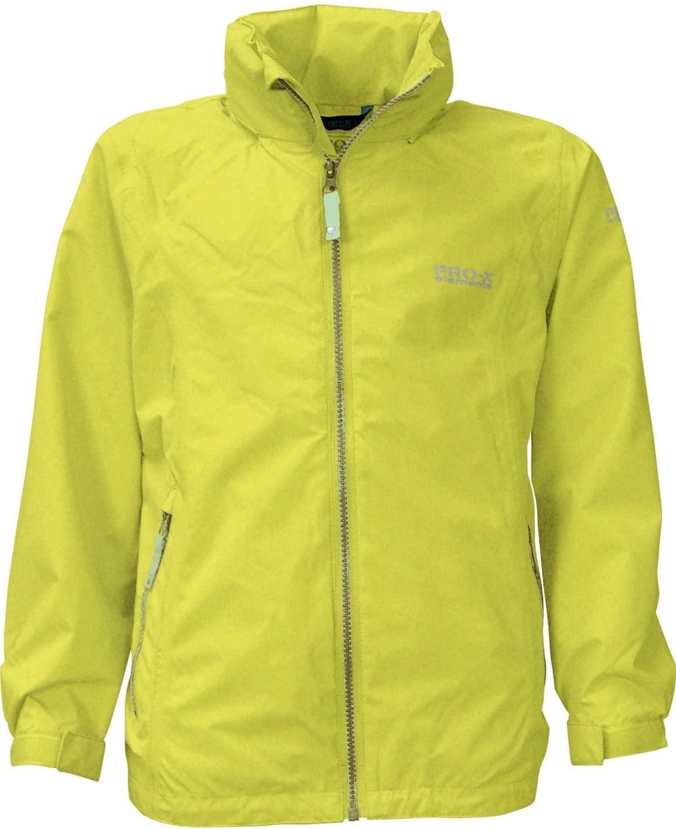 Pro-x Elements Regenjas Lina Junior Polyester Lime Maat 176