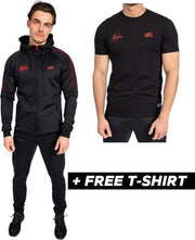 Malelions // XXL Nutrition Jacket - Black/Red