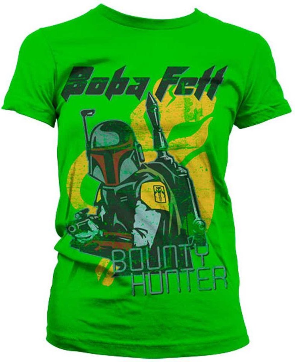 STAR WARS - T-Shirt Boba Fett - Bounty Hunter GIRL (L)