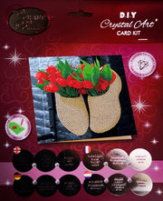 Craft Buddy Crystal Art Diamand Painting Kaart Klompen