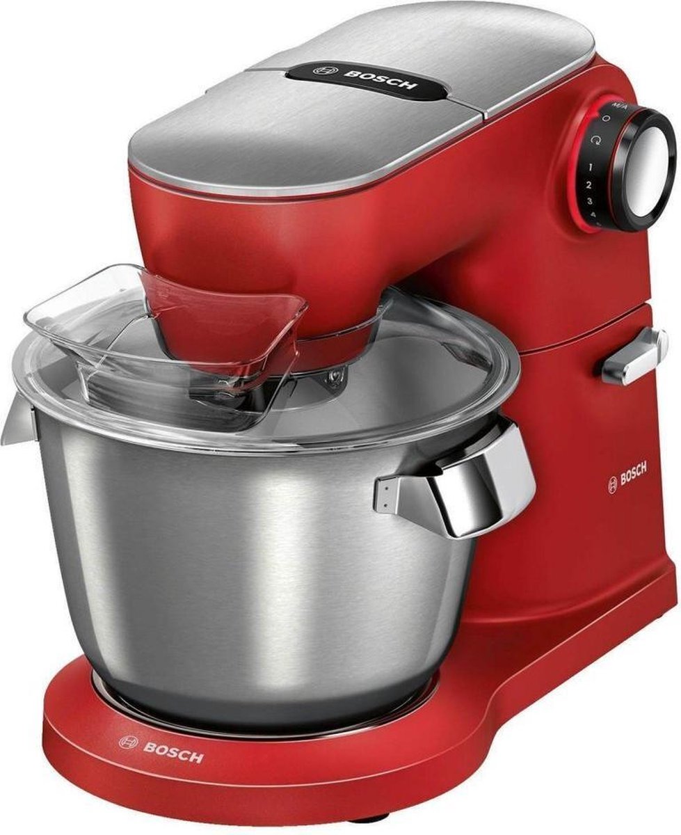 Bosch MUM9A66R00 OptiMUM Keukenmachine Rood/RVS