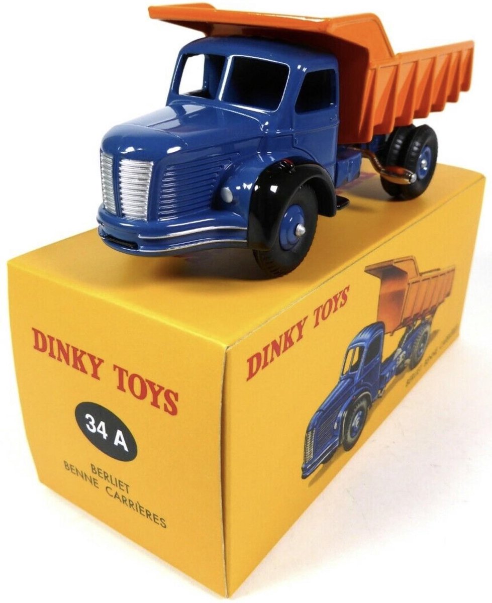 Berliet Benne Carrieres blue/orange  1:43