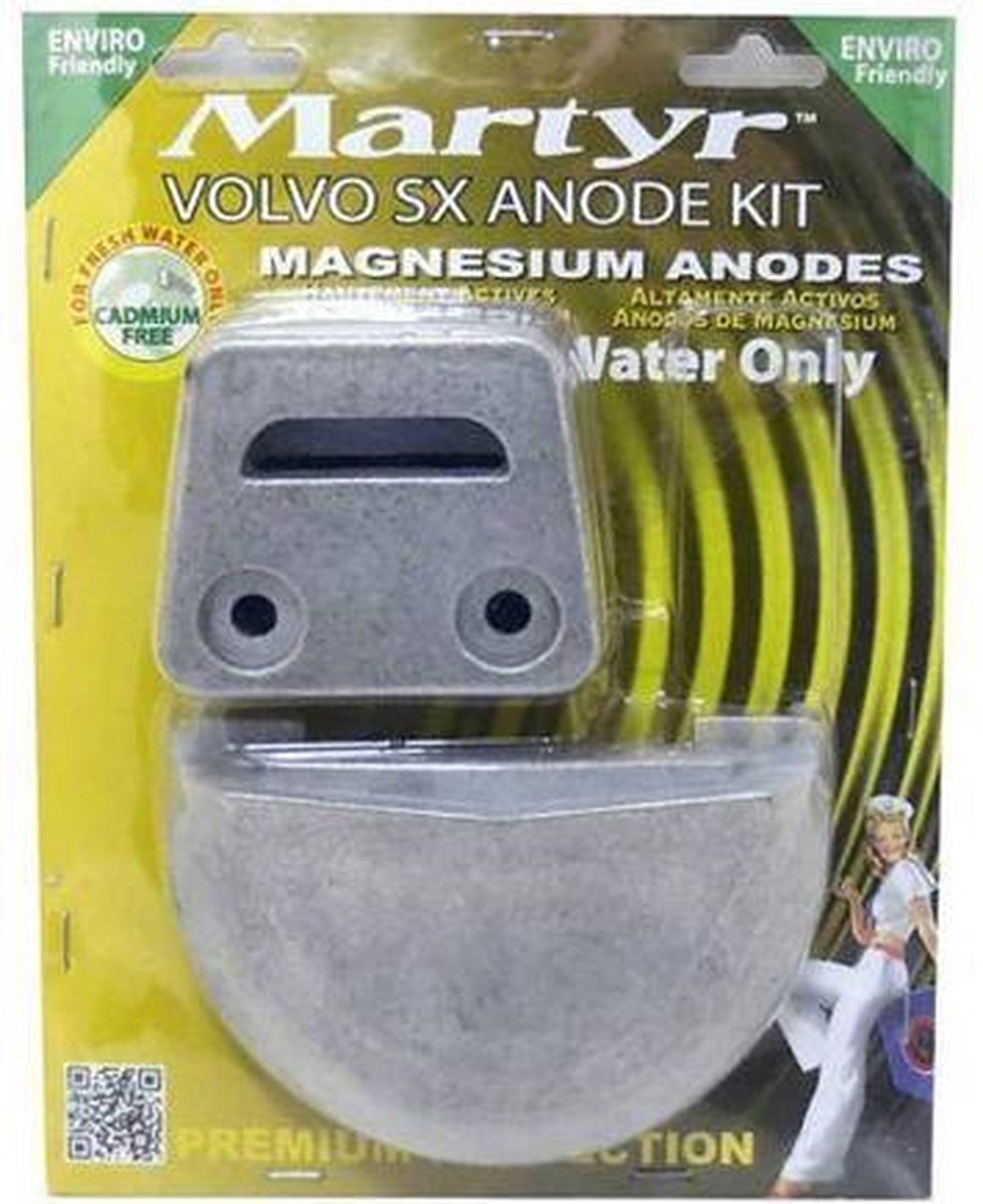 Volvo Penta SX Anodeset Magnesium - Martyr