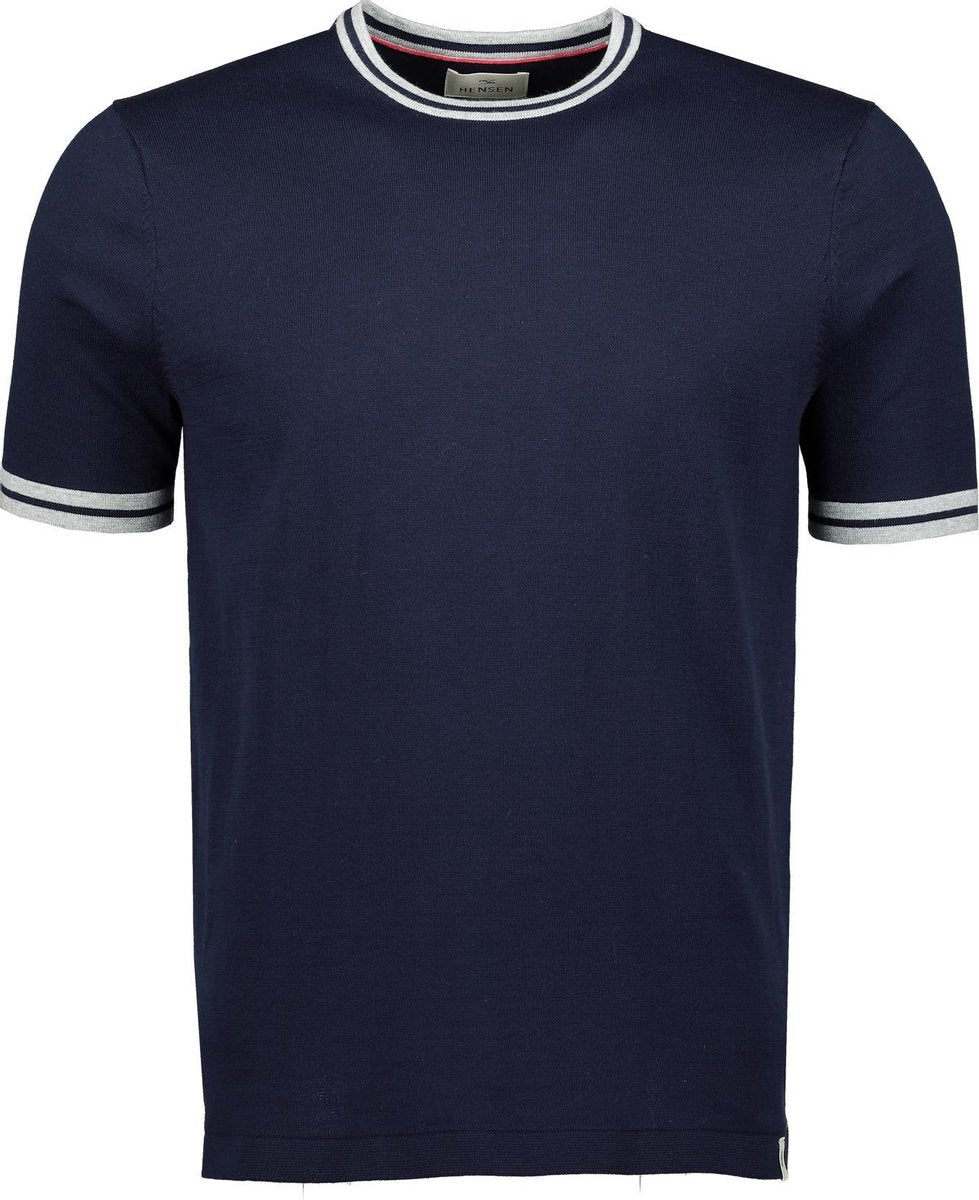 Hensen T-shirt - Extra Lang - Blauw - 3XL Grote Maten
