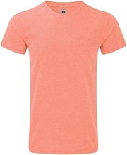 Basic heren T-shirt koraal rood S (48)