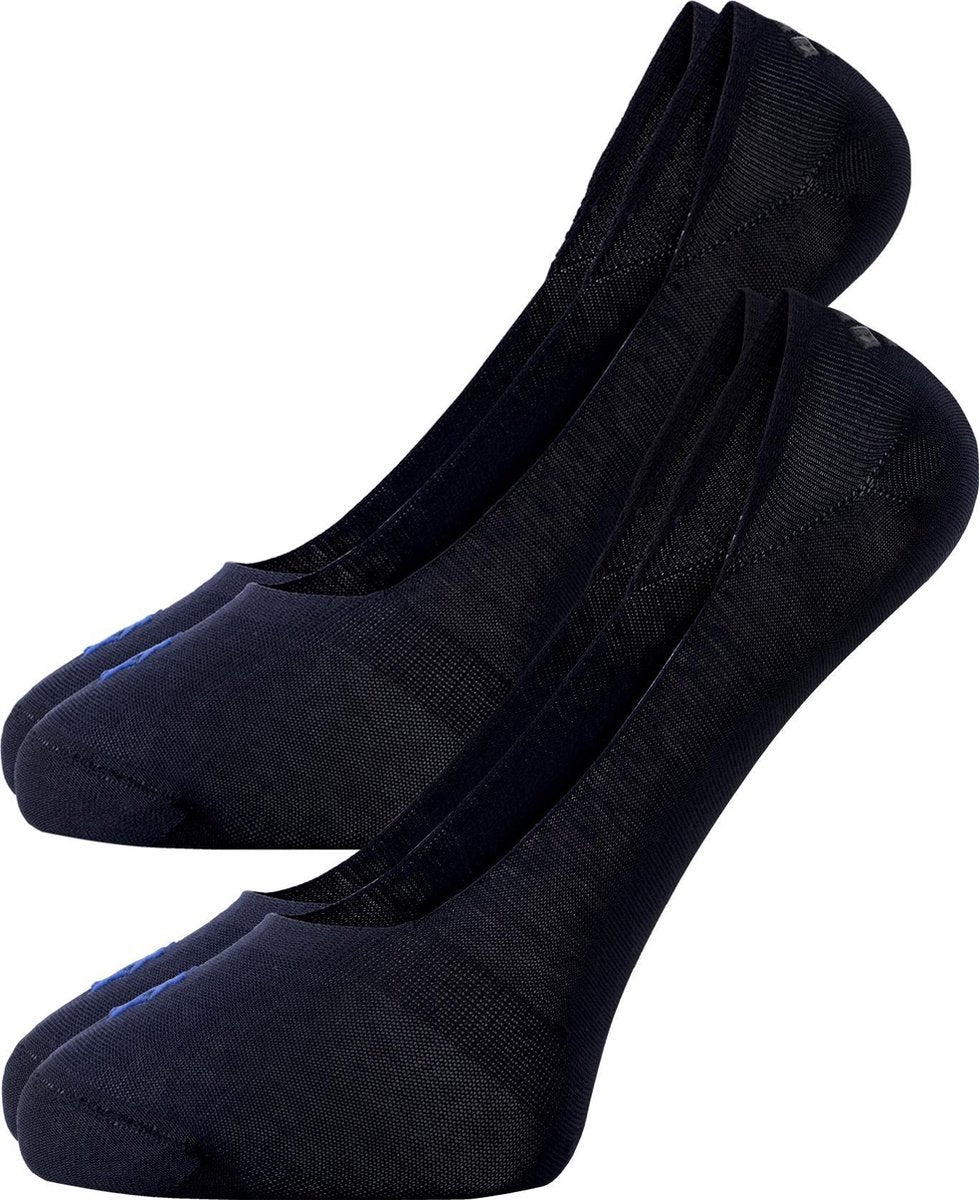 Burlington Everyday invisible herensokken (2-pack) - katoen - marine blauw -  Maat: 39-40