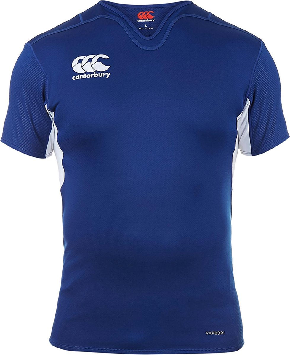 Canterbury Trainingsshirt - Maat S --CONVERTMannenUnisex - blauw/ wit