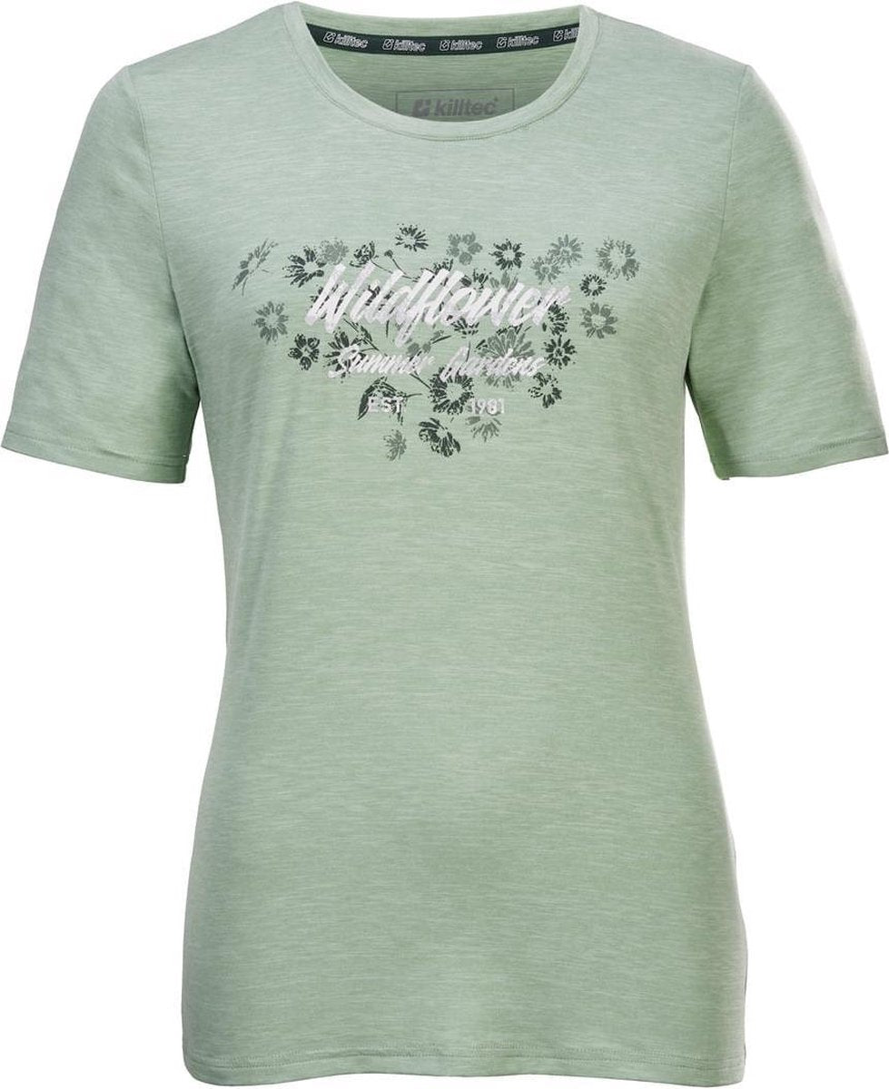 Killtec dames shirt Lilleo pistache - maat 46