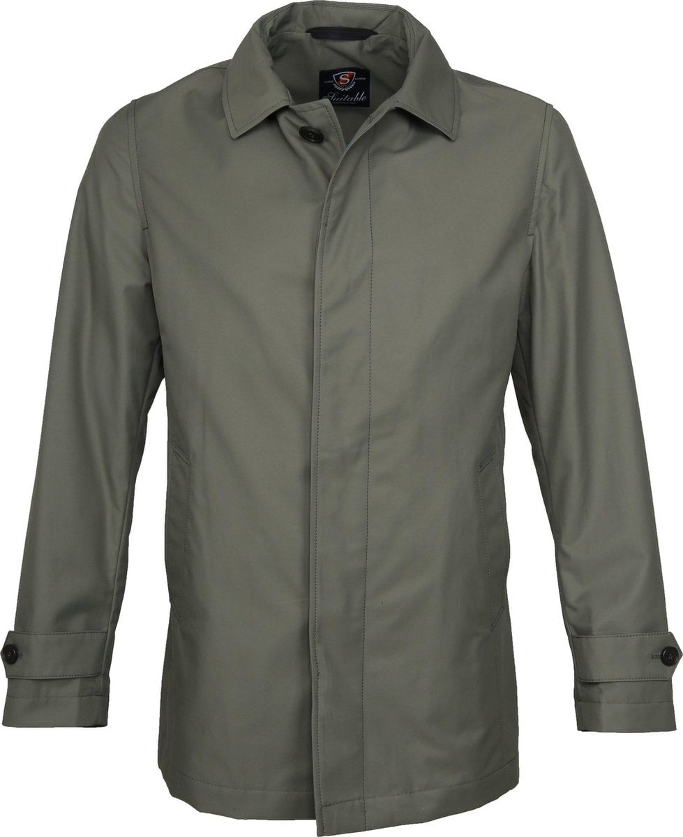 Suitable Coat Rosewood Mid Green - maat 50