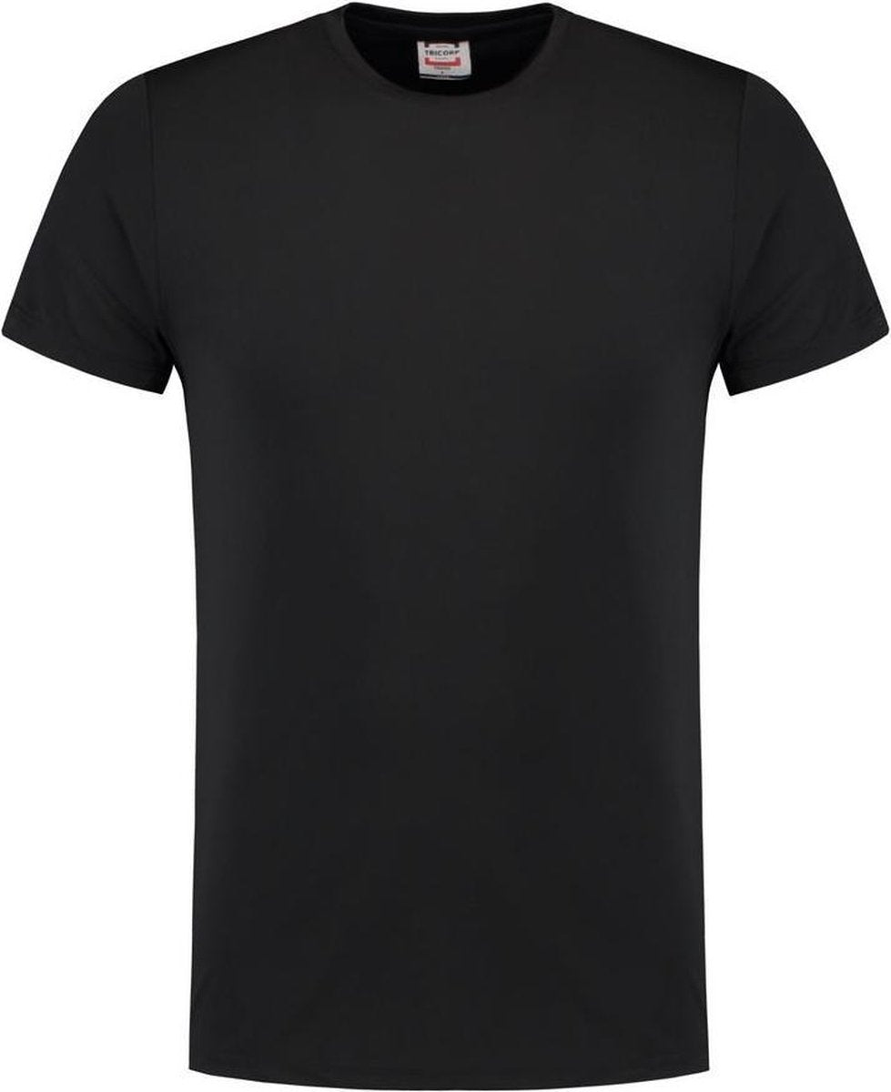 Tricorp 101009 T-shirt Cooldry Slim Fit Zwart maat S
