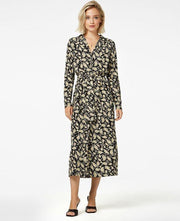 Freebird Odette Paisley Jurk Zwart  dames maat M