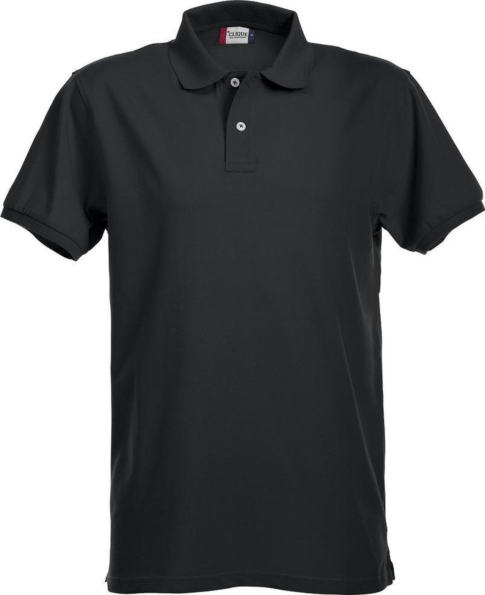 Premium heren polo zwart 3xl