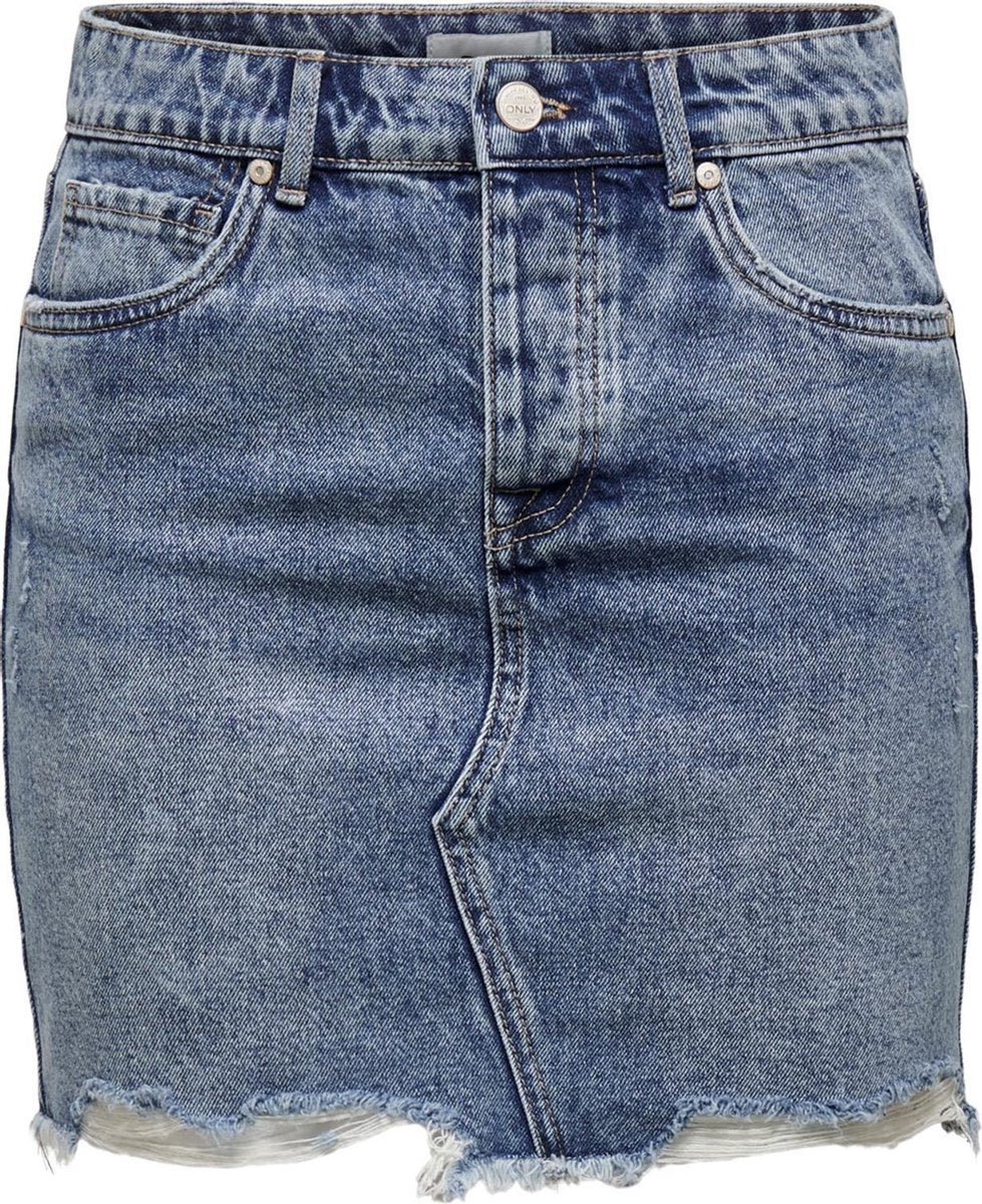 ONLY ONLSKY LIFE REG DNM SKIRT PIM992  Dames Spijkerrok - Maat 36