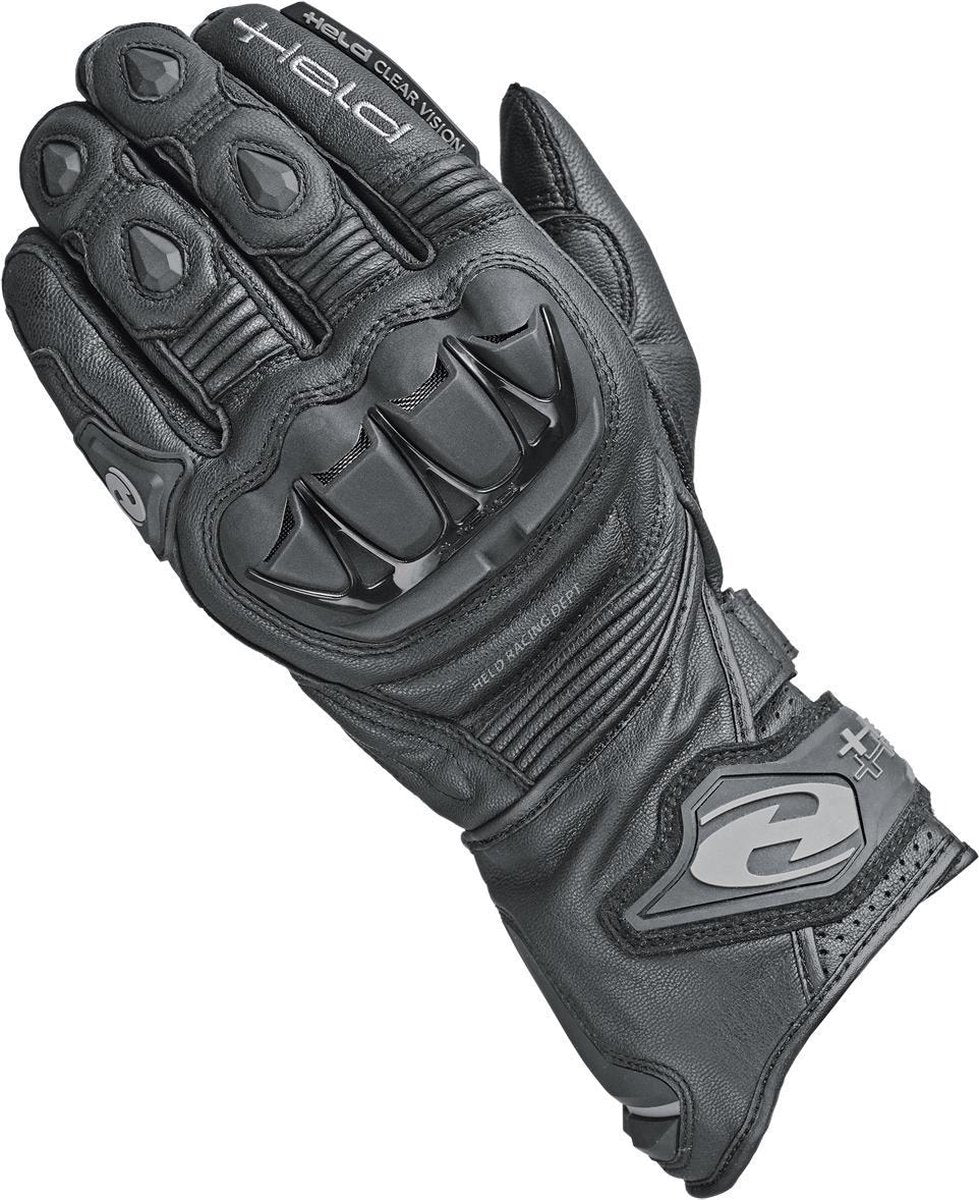 Held Evo-Thrux II Black Motorcycle Gloves 12