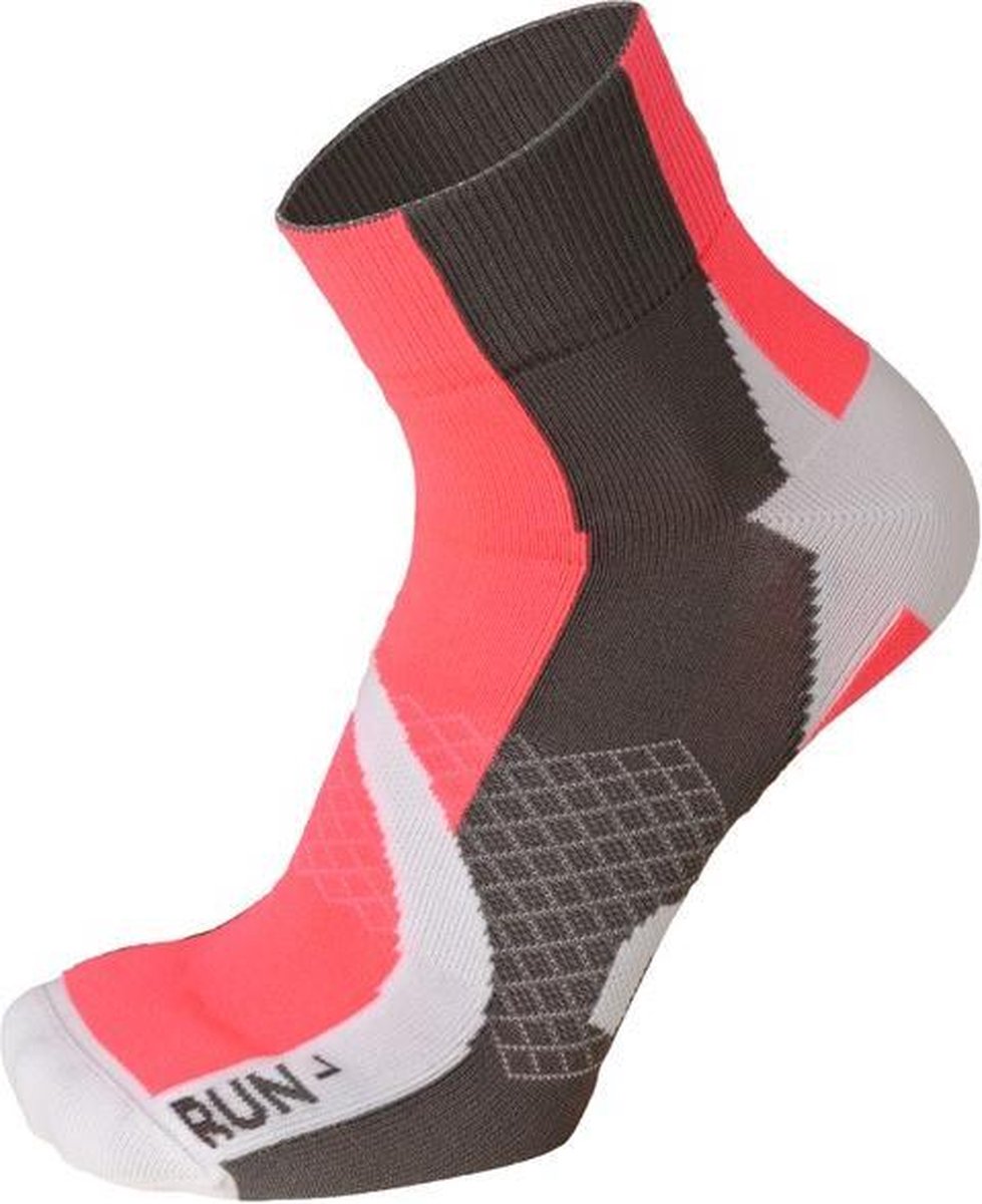 Extralight weight professional woman running socks wit roze XL
