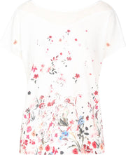 Cassis Dames Blouse met bloemenprint - Maat S