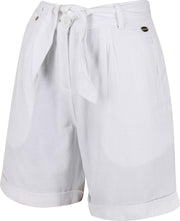 Regatta - Women's Samira Casual Shorts - Outdoorbroek - Vrouwen - Maat 46 - Wit