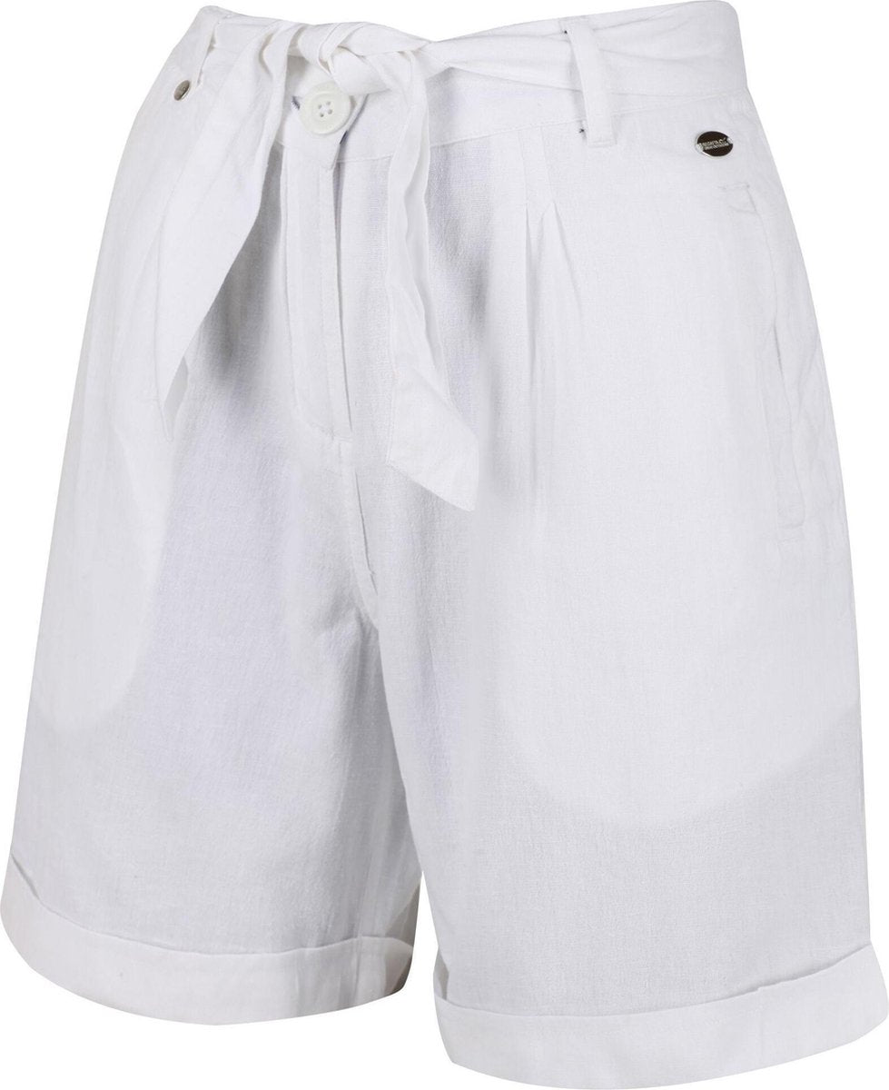 Regatta - Women's Samira Casual Shorts - Outdoorbroek - Vrouwen - Maat 46 - Wit