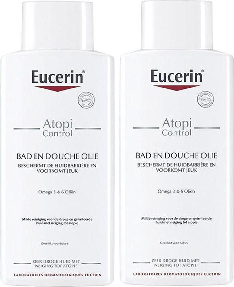 Eucerin Atopi Control Bath & Shower Oil 2x400ml