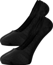 Burlington Everyday invisible herensokken (2-pack) - katoen - zwart -  Maat: 39-40