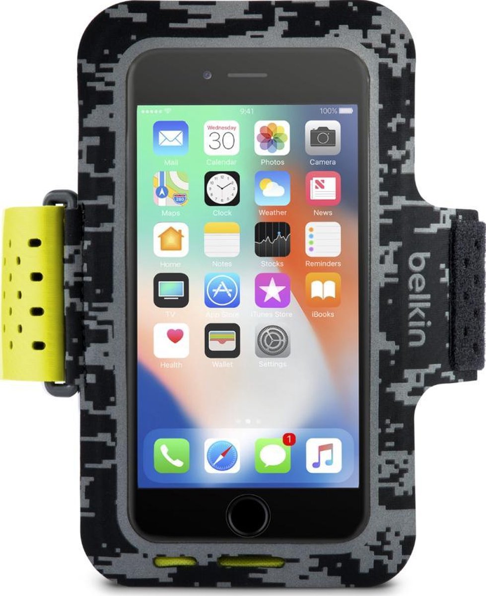 Belkin Sport Fit Pro Armband - zwart - voor iPhone 6 Plus