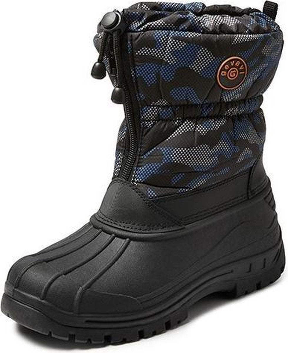 Gevavi Winter Boots | CW92 Gevoerde winterlaars | Snowboots | Maat 45 | Blauw/Groen