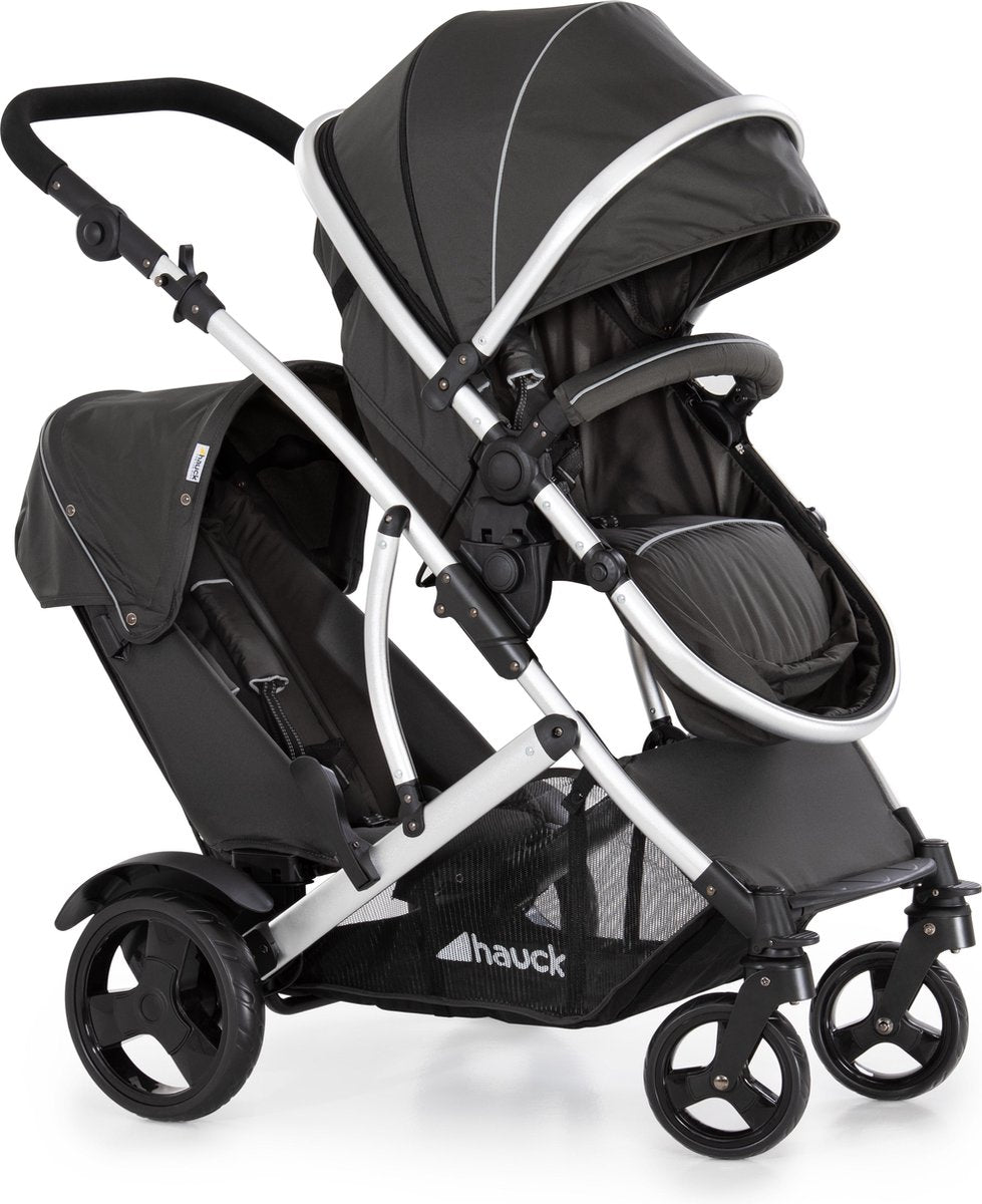 Hauck Duett 2 Duo Kinderwagen - Zwart