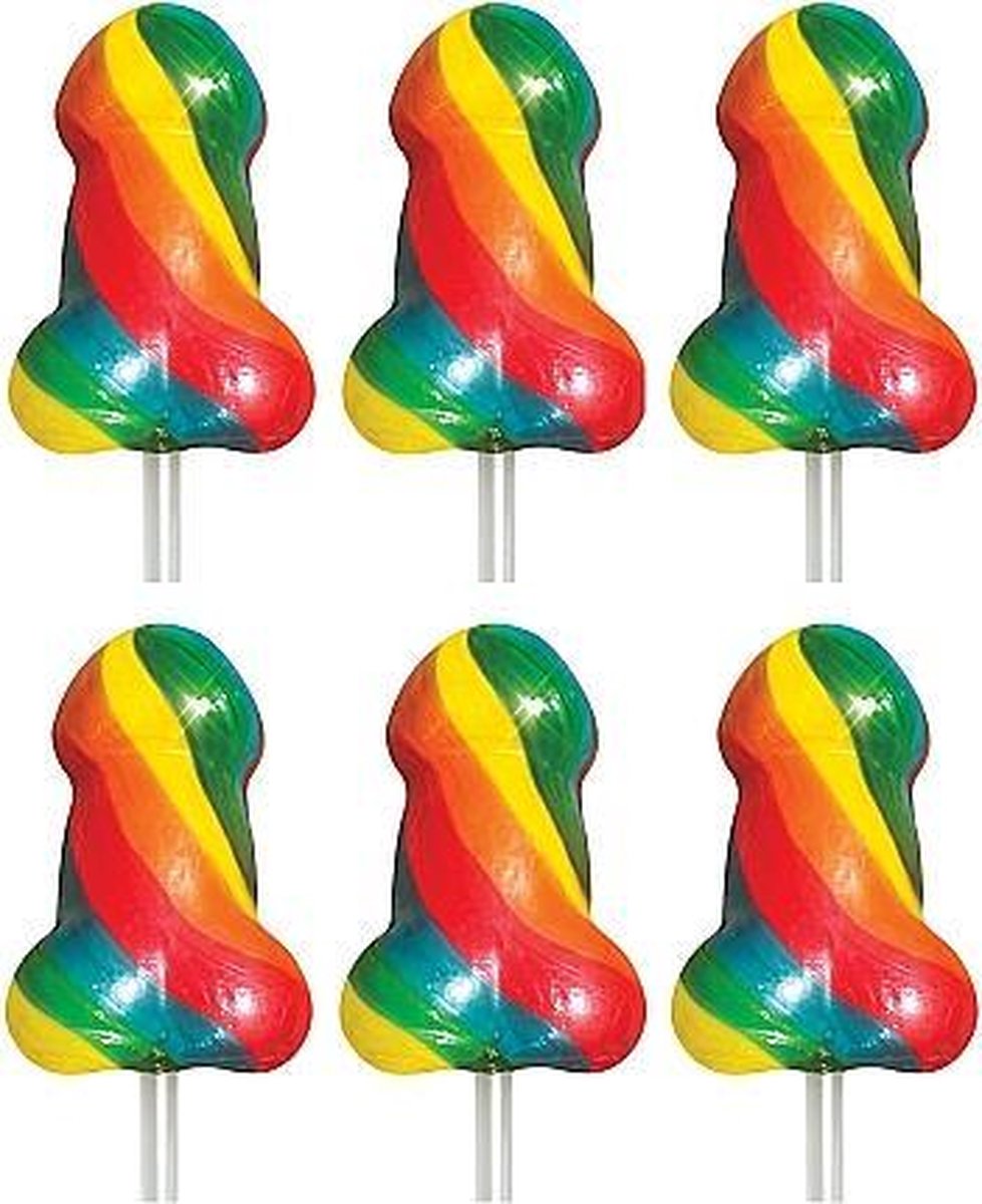 Rainbow Pops - 6 pack