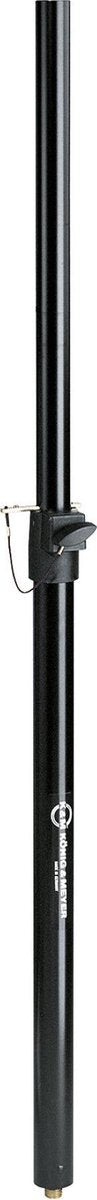 König & Meyer 21347-000-55 Staal Zwart speaker steun