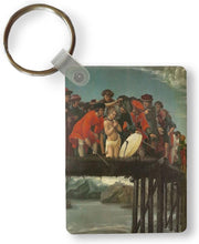 Sleutelhanger - Martelaarschap van Sint Florian - schilderij van Albrecht Altdorfer - Plastic