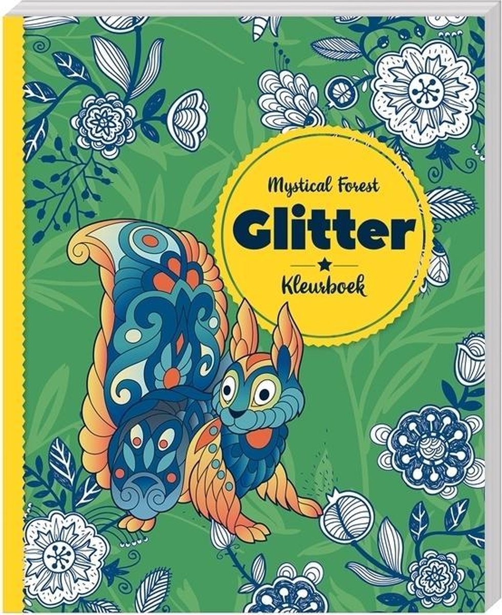 Image Books Glitterkleurboek Mystical Forest 6+