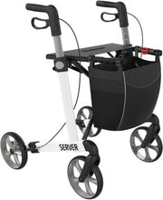 Server Lichtgewicht Rollator Zwart - Zachte comfort banden