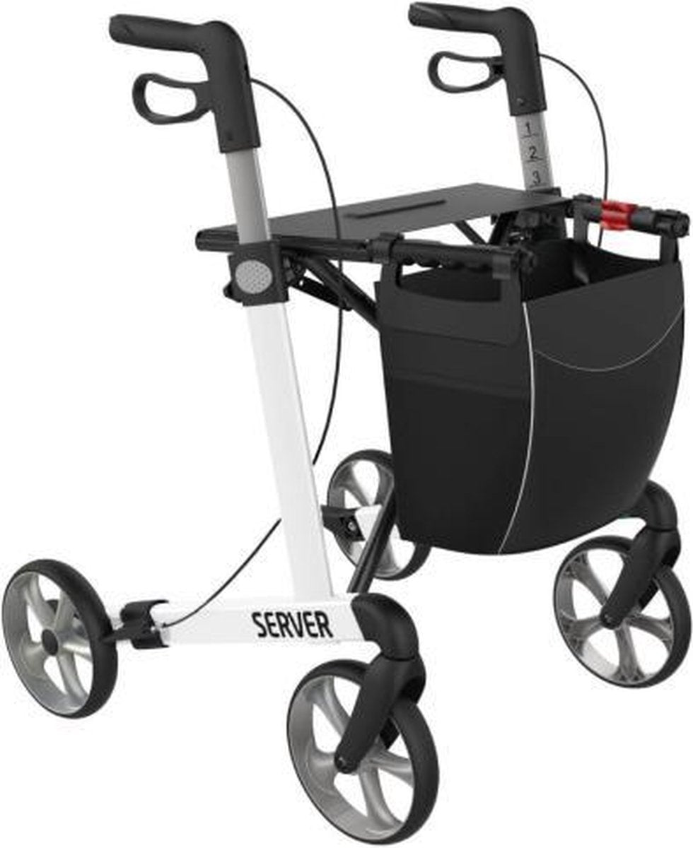 Rehasense Server rollator - Large Wit