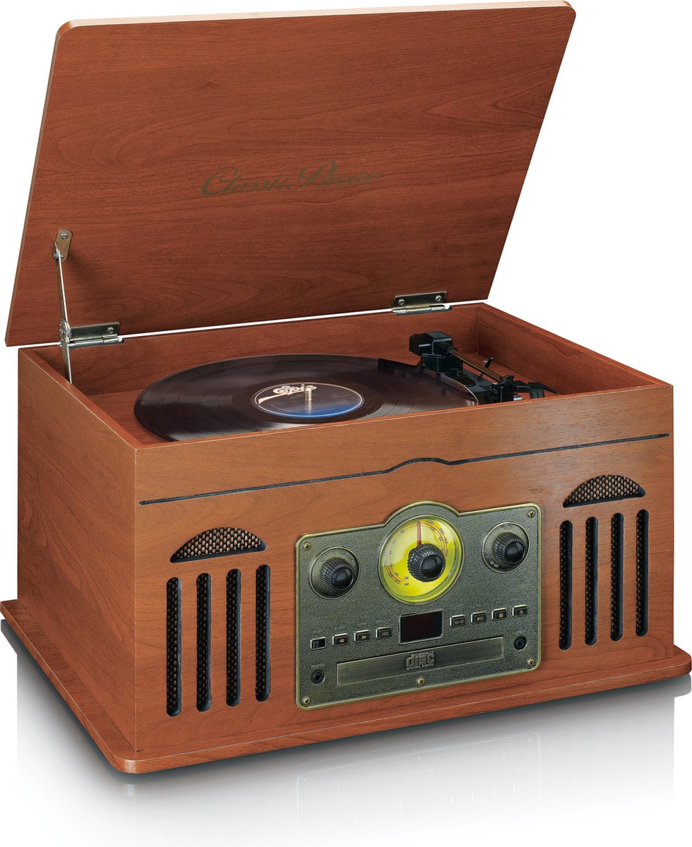 Classic Phono TCD-2600 - Platenspeler met Bluetooth