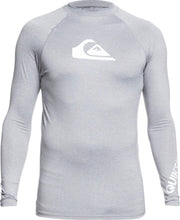 Quicksilver - UV-zwemshirt voor heren - Longsleeve - All Time - Lichtgrijs - maat XXL
