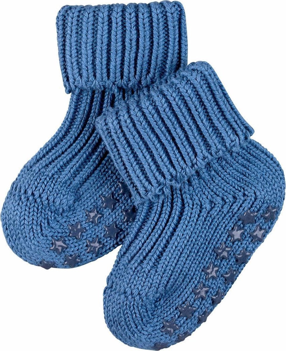 FALKE Antislip Baby Sokje 10603 - Blauw 6062 denim Kinderen - 62-68