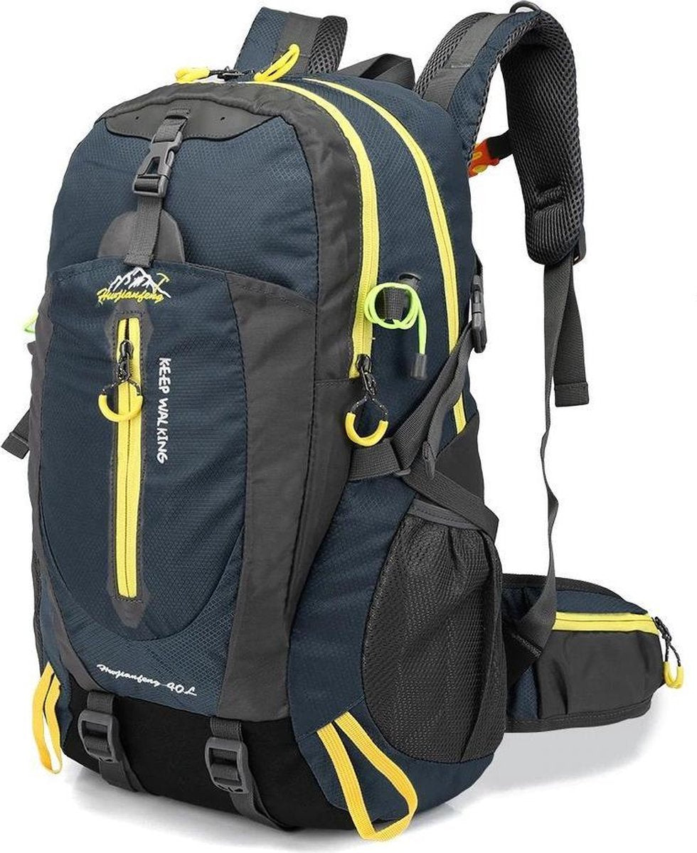 Backpack - Hwyanfeng Keep Walking - Blauw - Rugzak - 40 Liter
