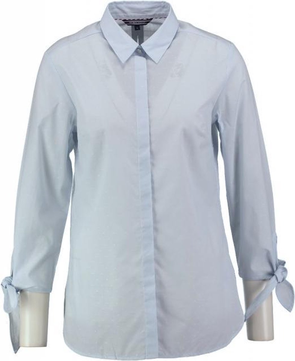 Tommy hilfiger lichtblauwe blouse 3/4 mouw - valt kleiner - Maat  XL
