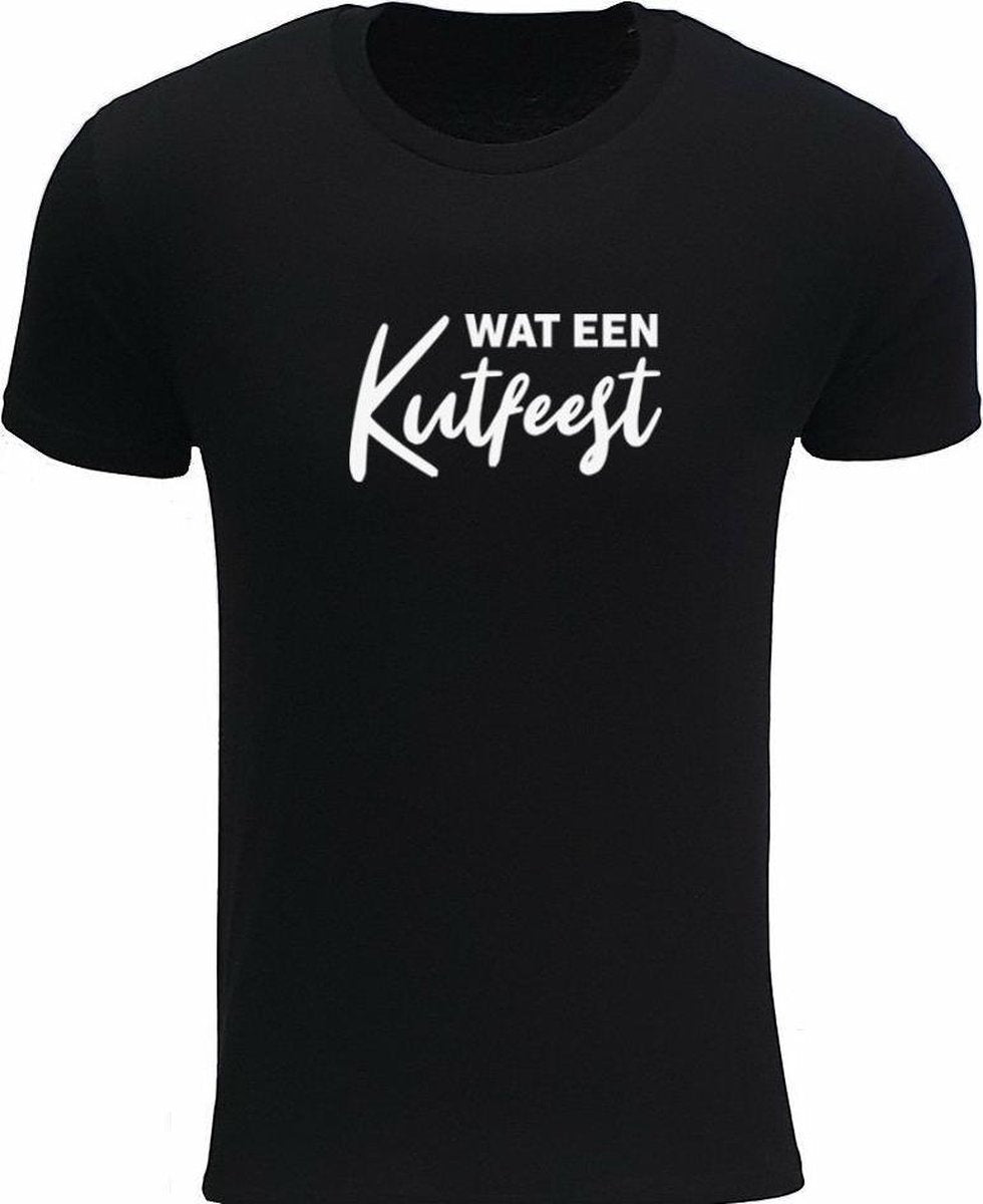Wat een kutfeest Rustaagh heren t-shirt maat XS
