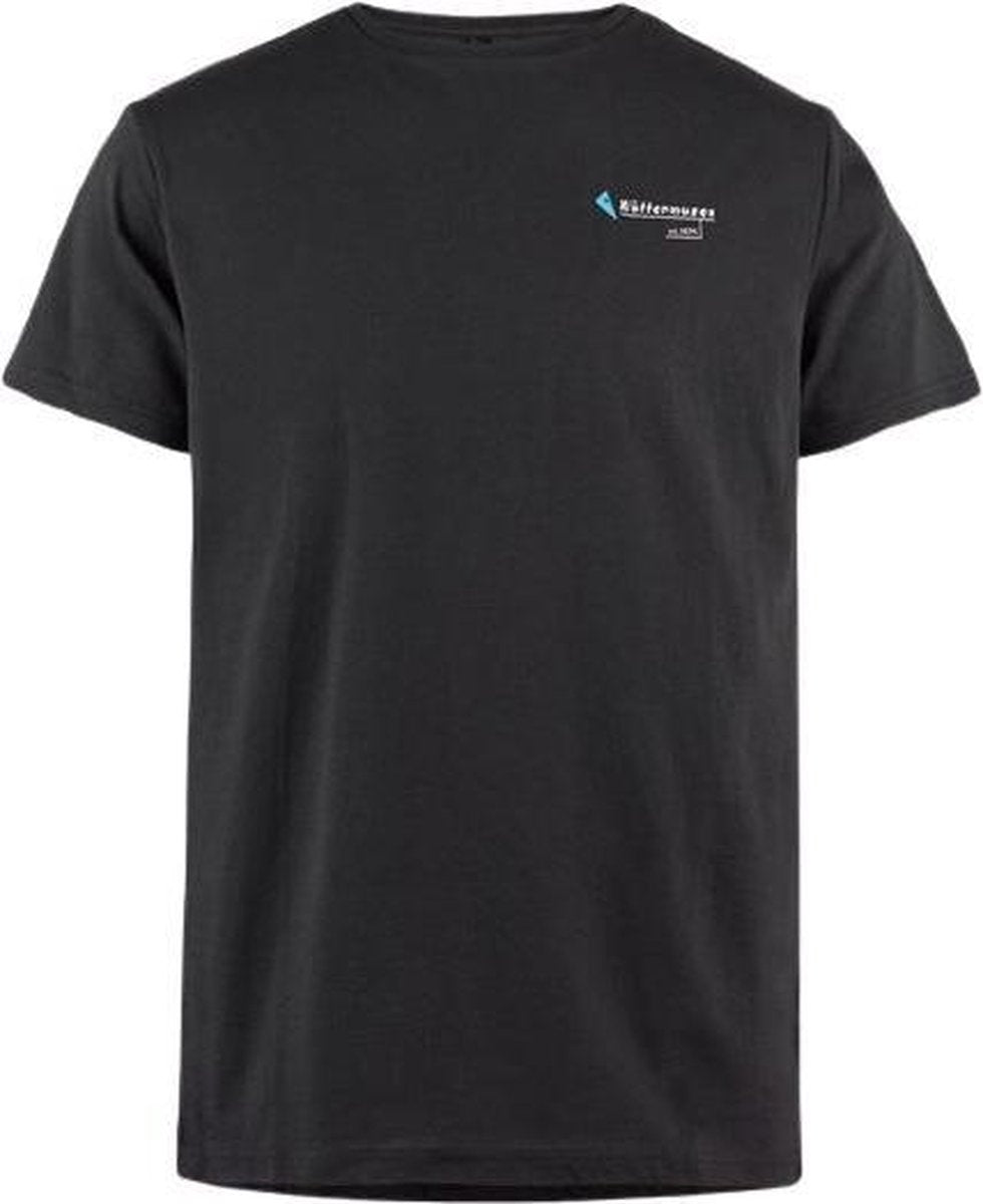 Klättermusen T-shirt Association Heren Katoen Grijs Maat M