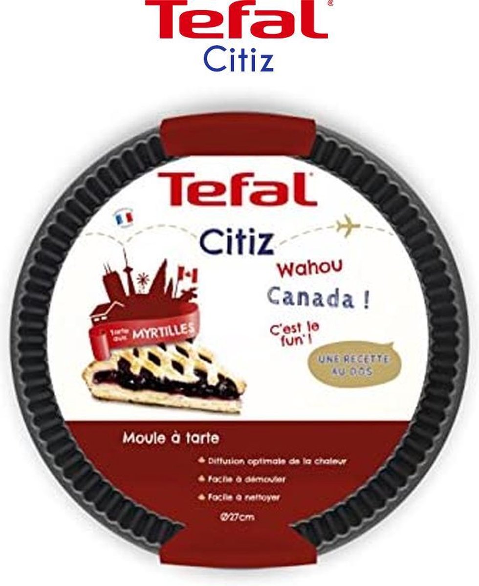 Tefal Citiz Hoogwaardig RVS Taartvorm - Ø27 cm