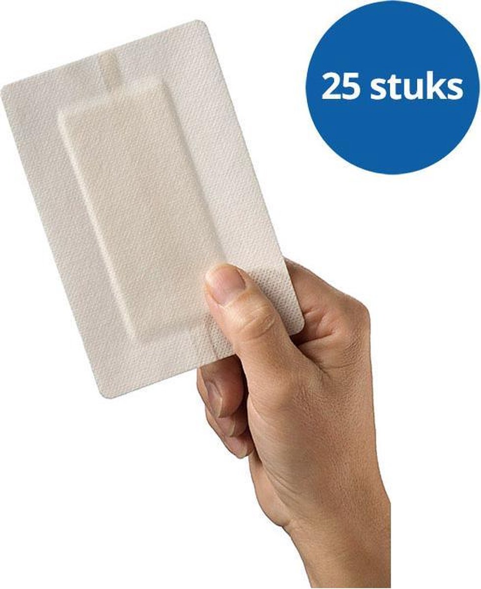 HEKA plast border 10 cm x 15 cm steriel - 25 stuks