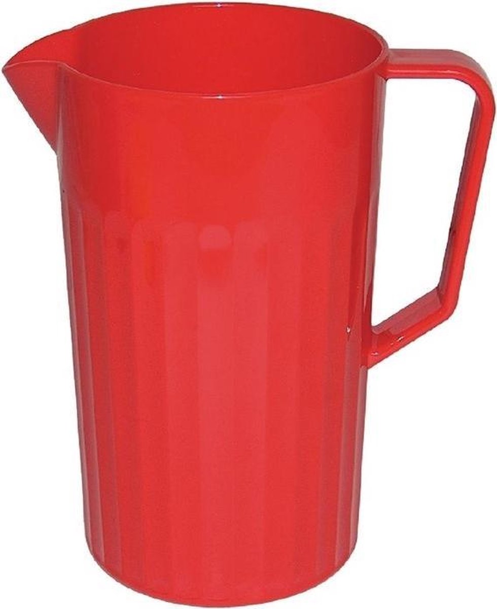 Kristallon Polycarbonaat Schenkkan - Rood - 1