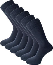 6 paar SQOTTON Herensokken - Gold Label - Naadloos - Antraciet - Maat 43-46